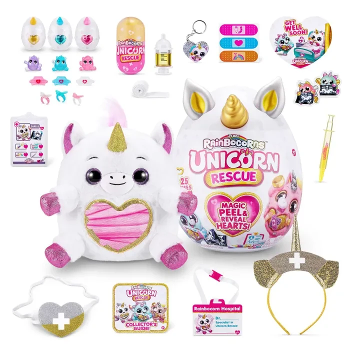 КиберДни Игрушка Rainbocorns Unicorn rescue в непрозрачной упаковке (Сюрприз)