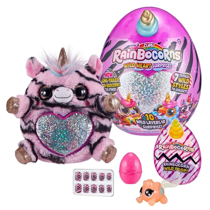 Игрушка Rainbocorns Rainbocorns Wild heart surprise S3 в непрозрачной упаковке (Сюрприз)