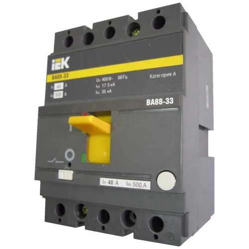 Автоматический выключатель ВА 88-33 (3ф) 160А IEK (1/16) - фото 1 - id-p113846461