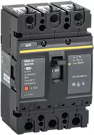 Автоматический выключатель ВА 88-35 (3ф) 200А 690В MASTER IEK