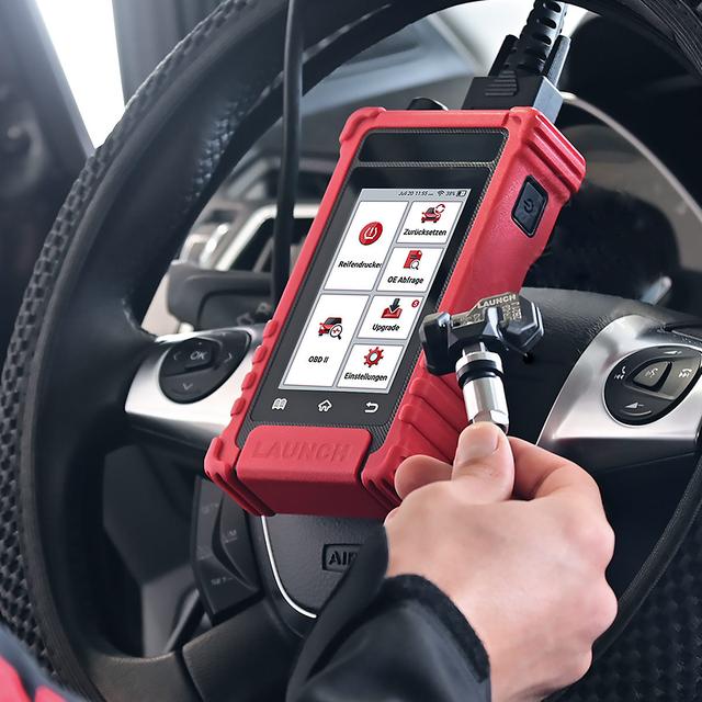 Работа в машине CRT 511-S TPMS CRT 511-S TPMS - работа в машине
