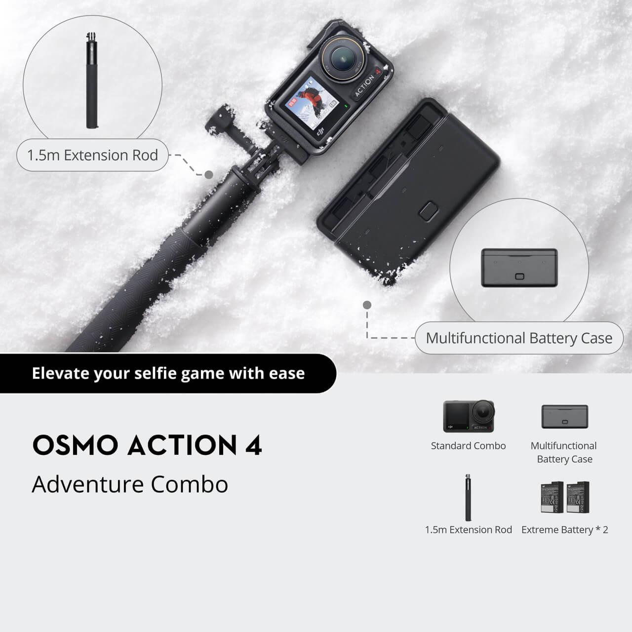 Камера Osmo Action 4 Adventure Combo - фото 1 - id-p113811184