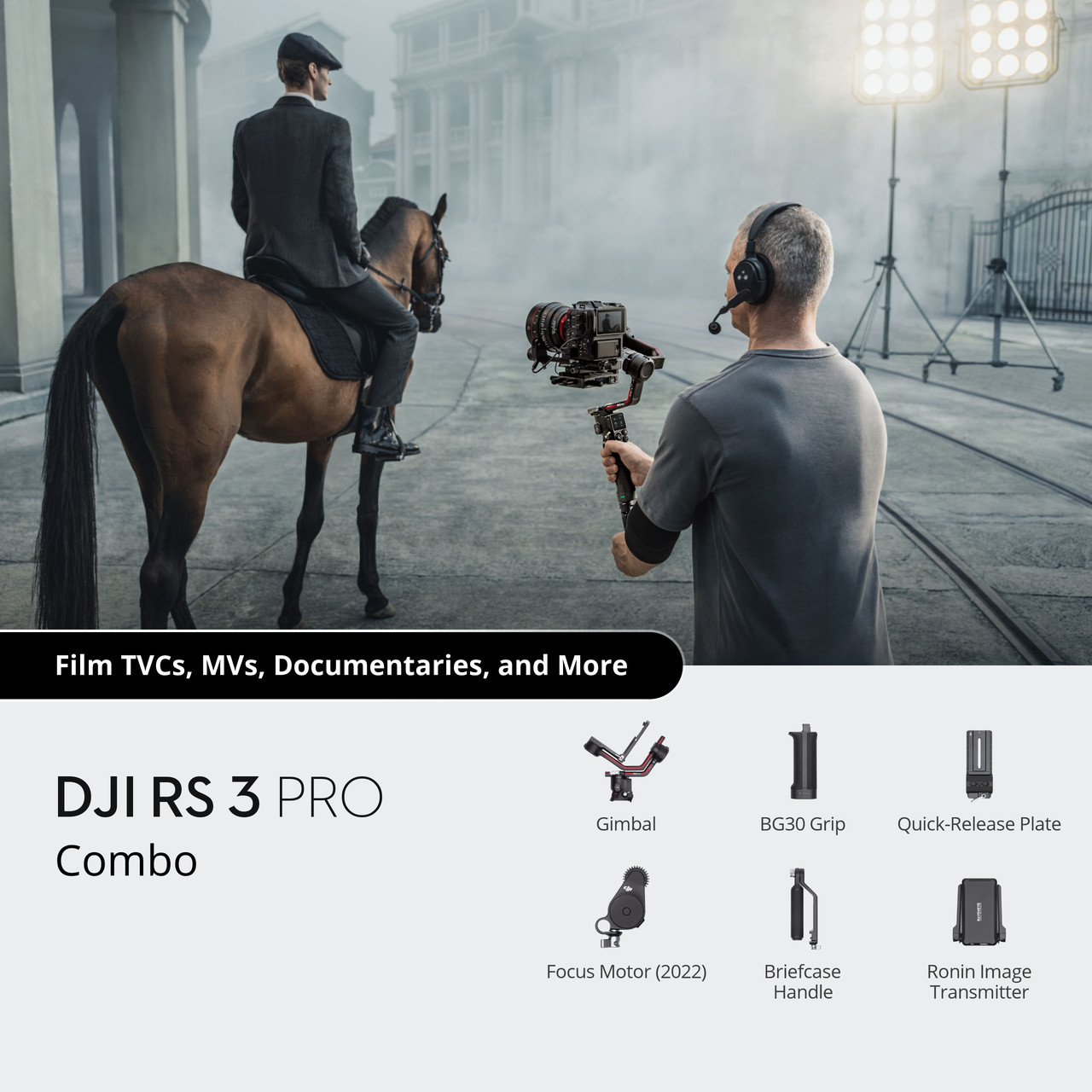 Стабилизатор электронный DJI RS 3 Pro Combo - фото 1 - id-p113811174