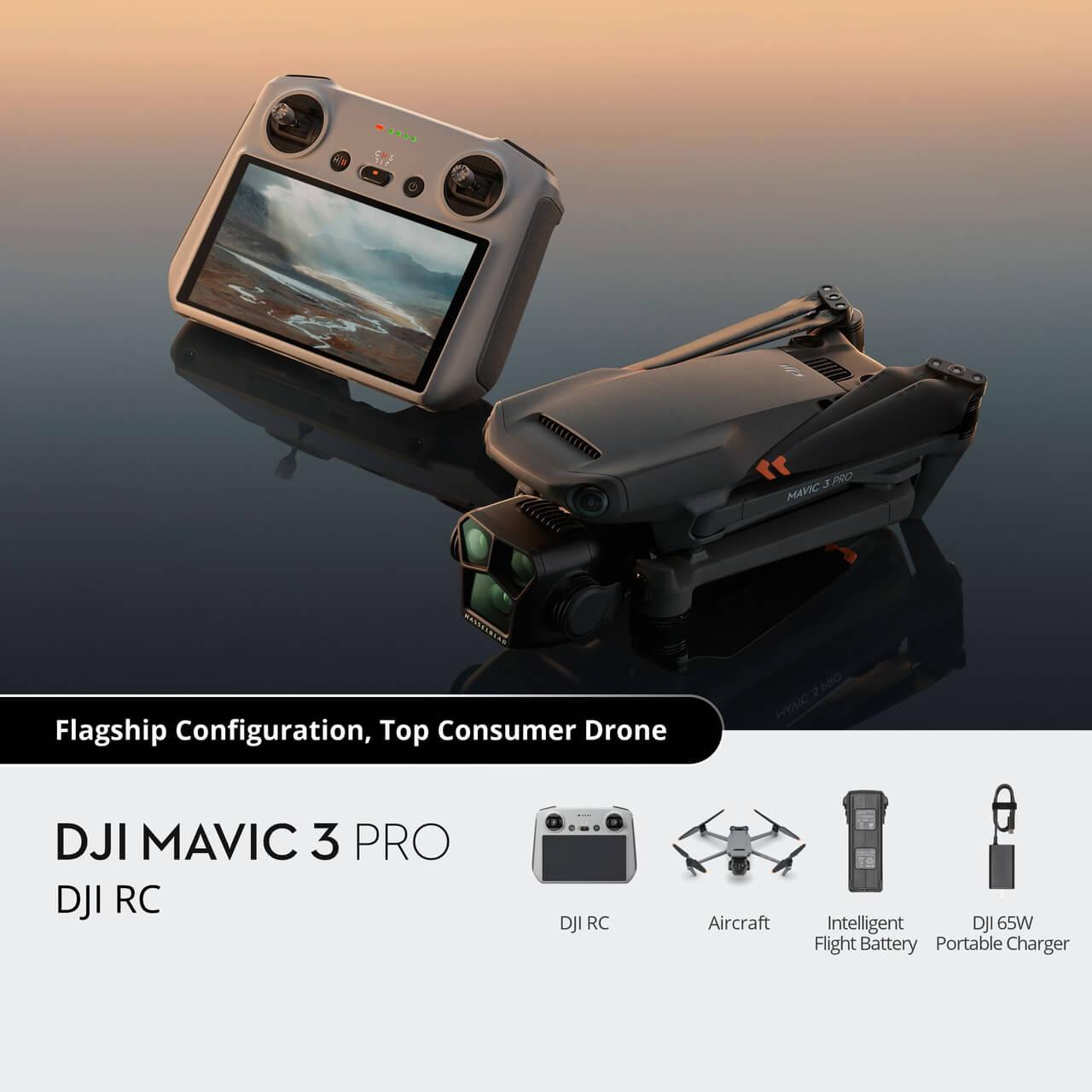 Дрон Mavic 3 Pro (DJI RC) - фото 1 - id-p113811164
