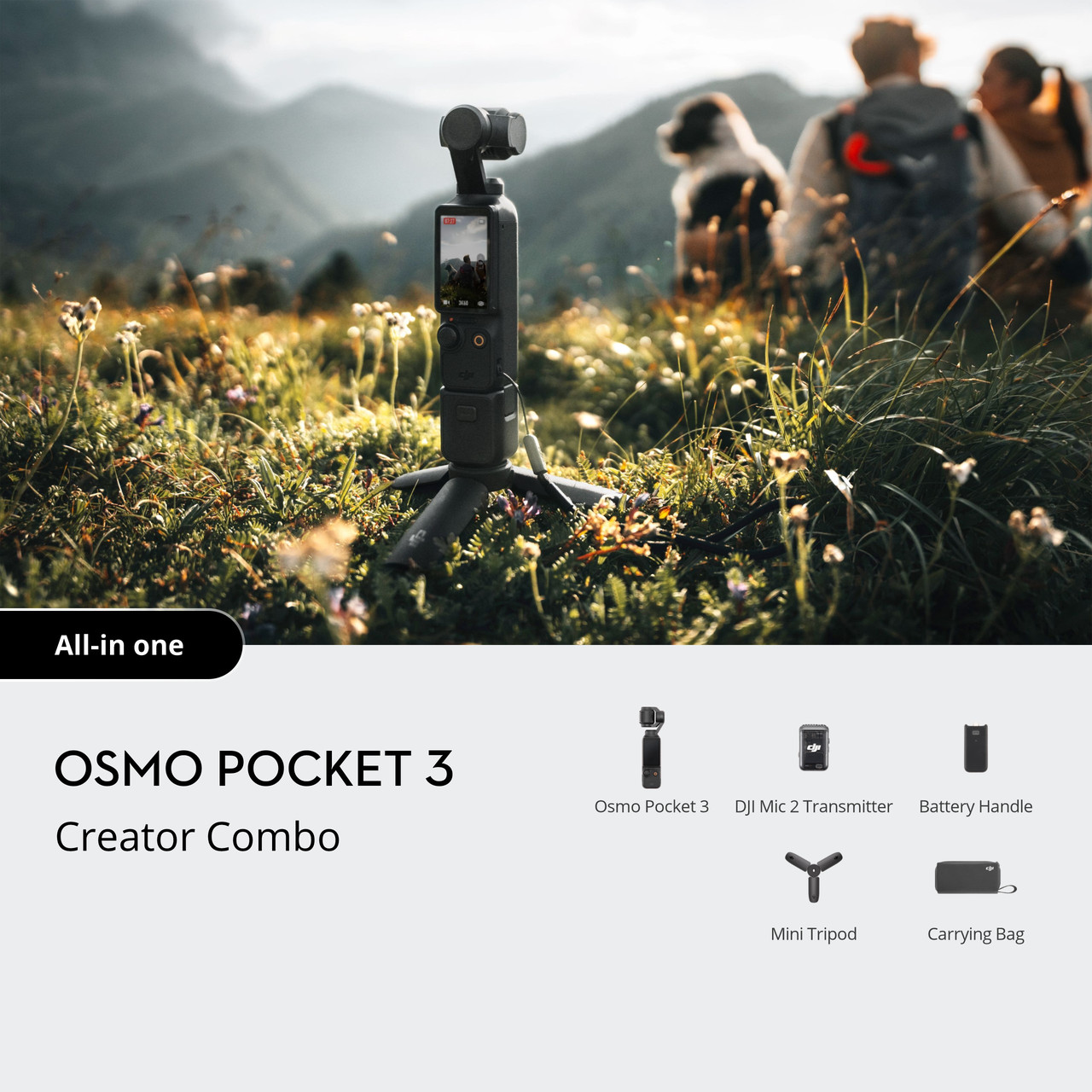 Камера Osmo Pocket 3 Creator Combo - фото 1 - id-p113811119