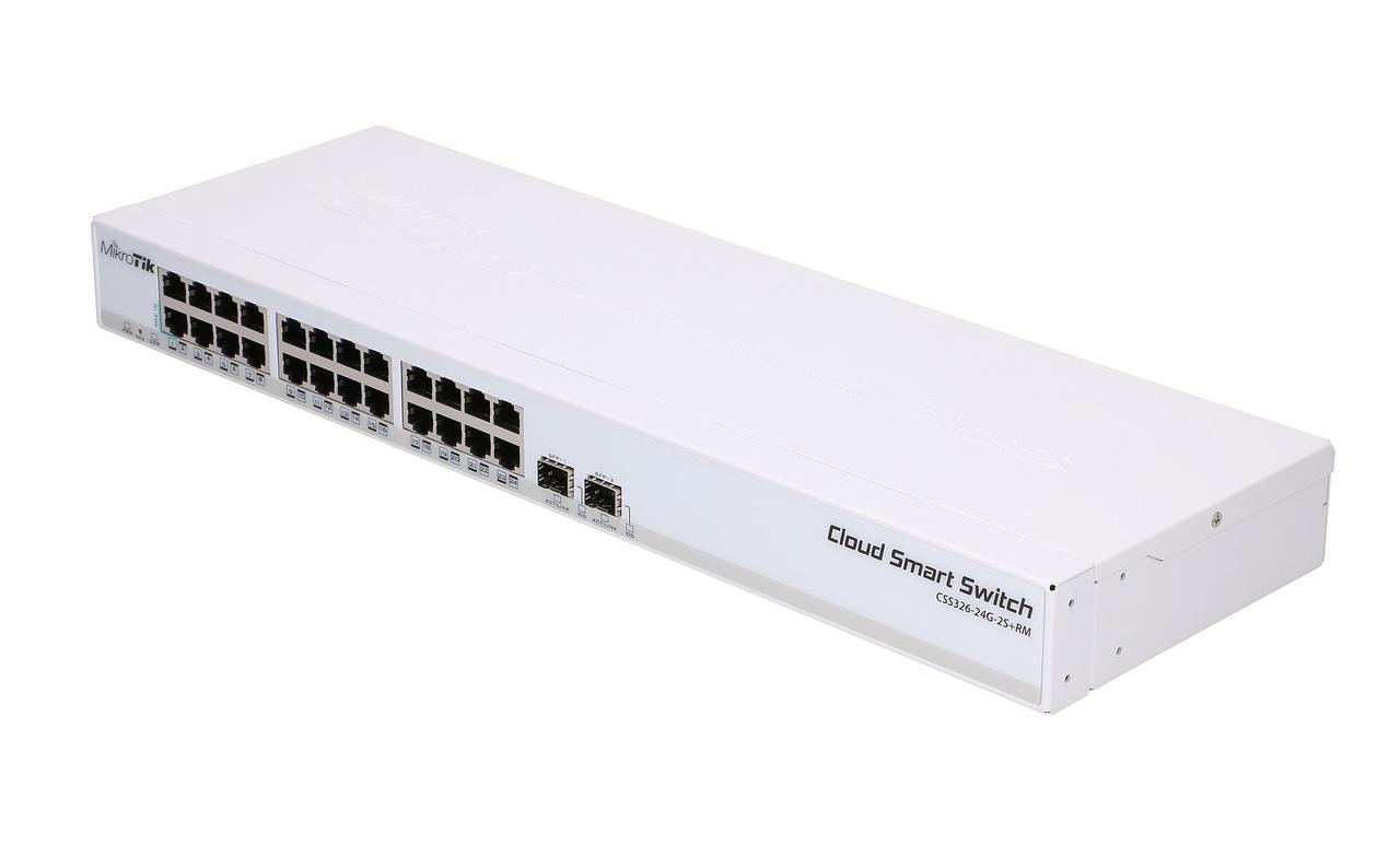 Коммутатор Mikrotik CSS326-24G-2S+RM, фото 1