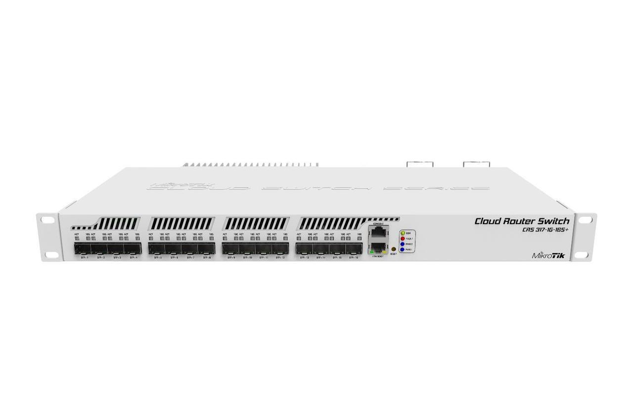 Коммутатор Mikrotik CRS317-1G-16S+RM, фото 1