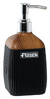 Дозатор для жидкого мыла Fixsen Black Wood FX-401-1 черный