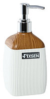 Дозатор для жидкого мыла Fixsen White Wood FX-402-1 белый