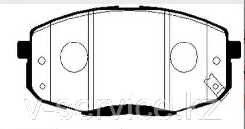 Тормозные колодки AKIKA AP-38(1038.12), фото 1