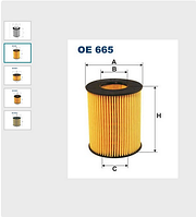 Фильтр масляный FILTRON OE 665 (OX 203D)