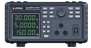 MATRIX MPS-100 бір арналы жоғары дәлдіктегі тұрақты кернеу көзі (30В, 5А)