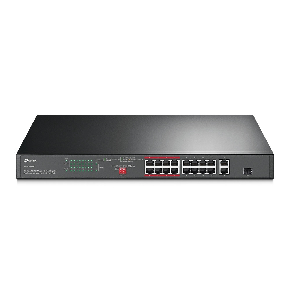 Коммутатор TP-Link TL-SL1218P, фото 1