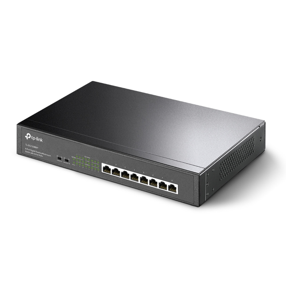 Коммутатор TP-Link TL-SG1008MP
