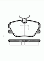 Тормозные колодки GROSS-001(REMSA 189.02)