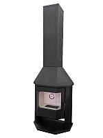 Камин МЮНХЕН ГИГАНТ черный (до 240 м3)
