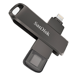 USB Type-C Sandisk IXpand Flash Drive Luxe 128GB for Iphone , Ipad (SDIX70N-128G-GN6NE)