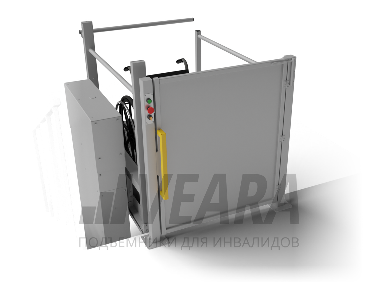 Вертикальная платформа-подъемник для инвалидов Veara Лайт Плюс - фото 3 - id-p113850011