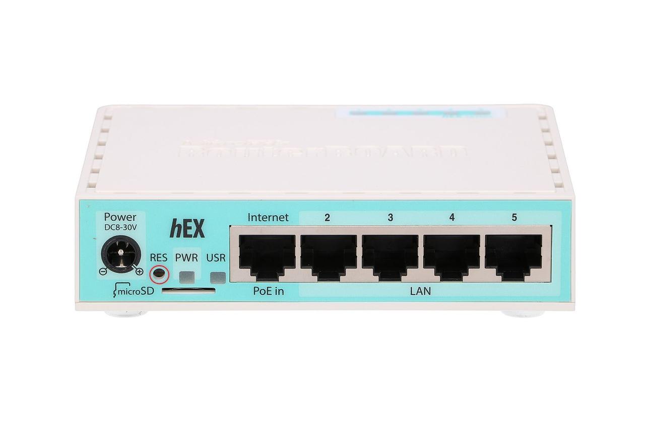 Маршрутизатор MikroTik hEX RB750Gr3