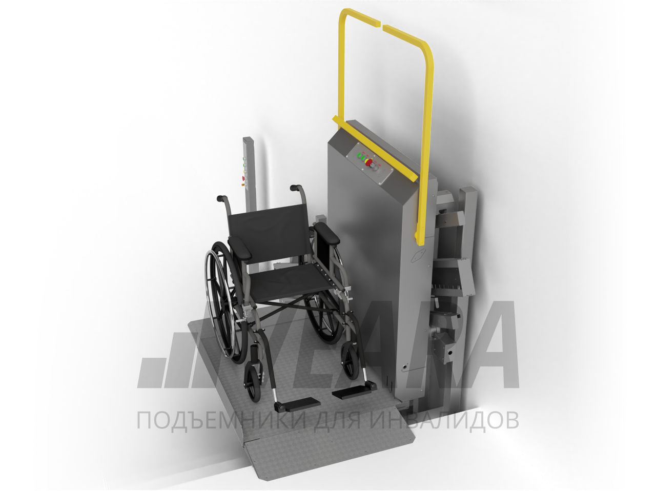 Наклонная платформа - подъемник для инвалидов EasyTrap - фото 8 - id-p113850600