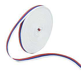 Лента триколор,10 мм,10 м
