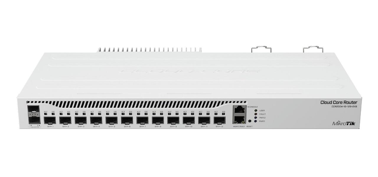 Маршрутизатор MikroTik CCR2004-1G-12S+2XS