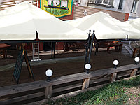 Пошив штор, тентов для шатров и садовых беседок