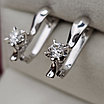 Золотые серьги с бриллиантами 0,62Ct SI1/I, 0.10Ct VS1/I, фото 11