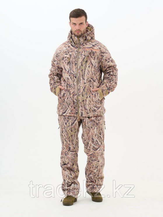 Костюм демисезонный для охоты и рыбалки TRITON CRAFT PRO -15°C (ткань вилтекс/камыш), размер 56-58