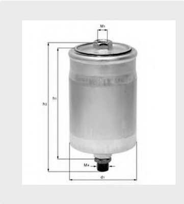 Фильтр топливный WINKOD WF3018 (MAHLE KL 19)