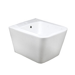 Подвесное биде Gloria Modern Square bidet 49х36х36 cм