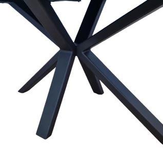 Стол KENNER ME1600 черный/керамика мрамор черный - фото 3 - id-p113810693