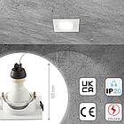 Св-к SY5572S SQUARE GU10  WHITE без лампы, фото 2