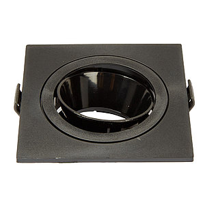 Св-к SY5572S SQUARE GU10 BLACK без лампы