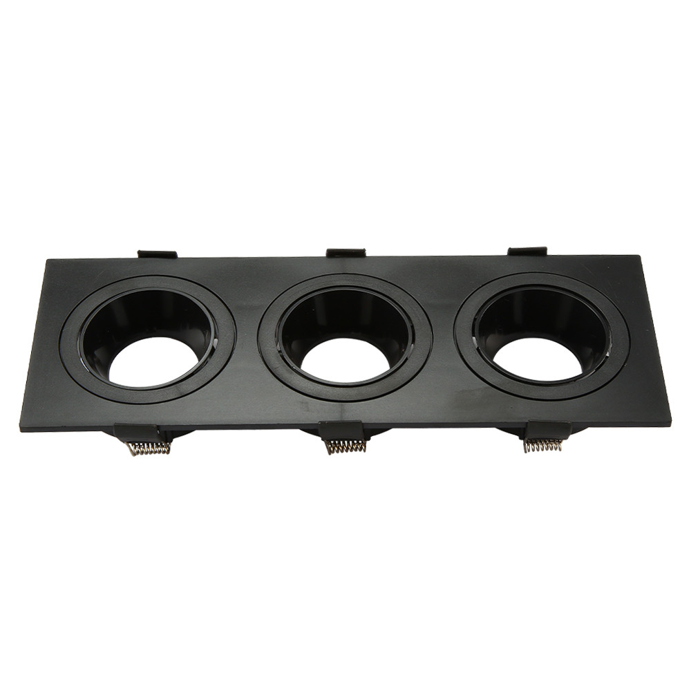 Св-к SY5572S-3 SQUARE GU10 BLACK без лампы