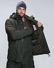 Костюм зимний для охоты и рыбалки TRITON PRO ANGLER -15°C (ткань таслан хаки/коричневый), размер 60-62, фото 5