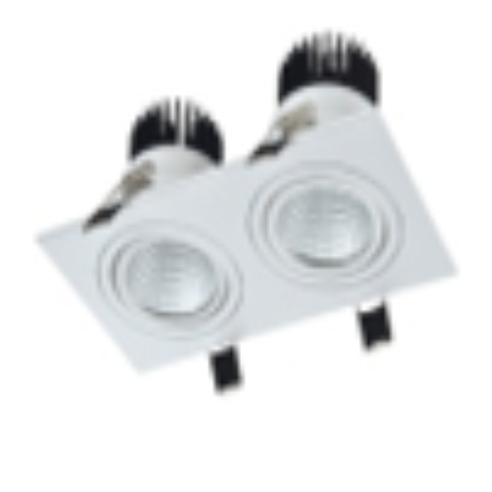 Свет-к LED OC001B 2х5W 3000K WHITE 100-265V (TT) - фото 1 - id-p113866647