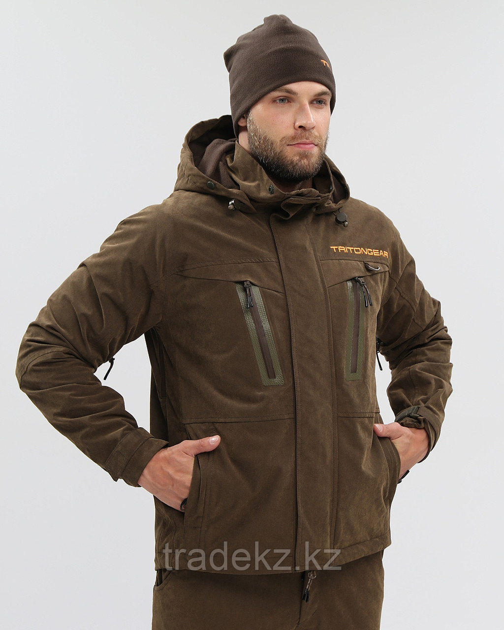 Костюм для охоты и рыбалки TRITON CRAFT PRO (КРАФТ ПРО) -5°C (ткань norvegia/коричневый), размер 44-46 - фото 3 - id-p113866660
