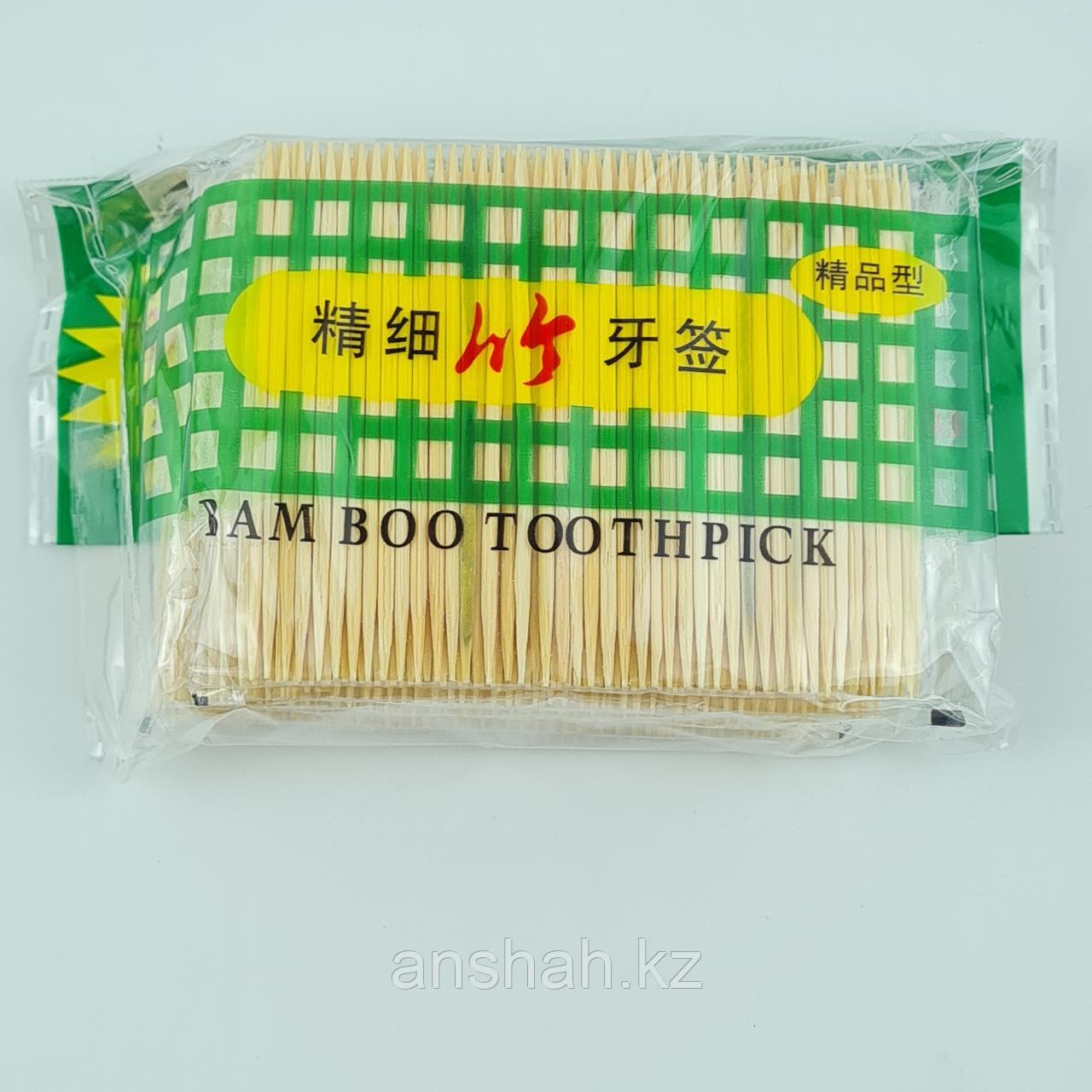 Зубочистки "ТА-61", запаска, бамбуковые, фото 1