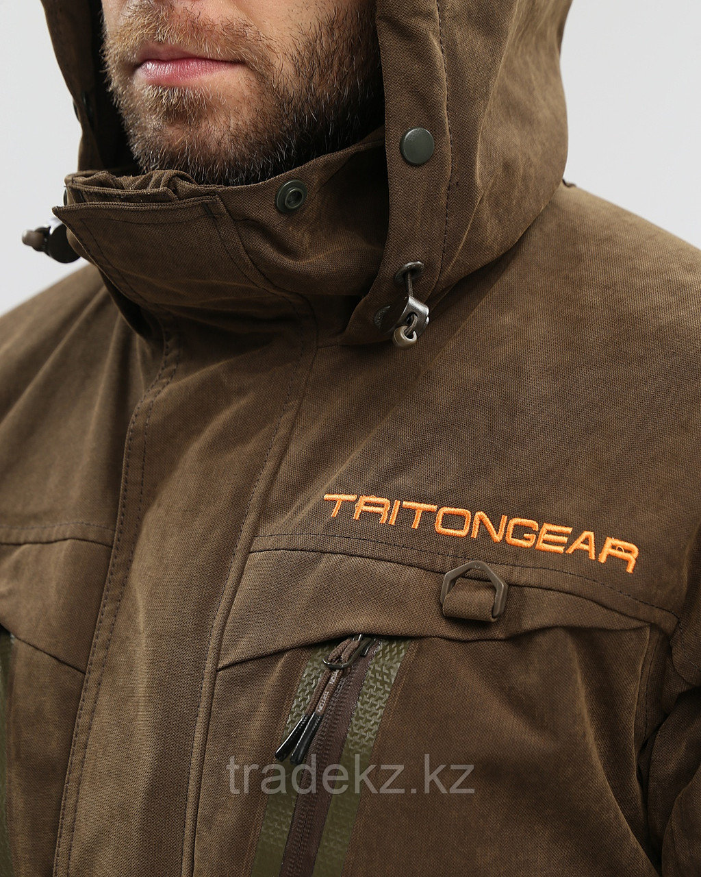Костюм для охоты и рыбалки TRITON CRAFT PRO (КРАФТ ПРО) -5°C (ткань norvegia/коричневый), размер 44-46 - фото 10 - id-p113866660