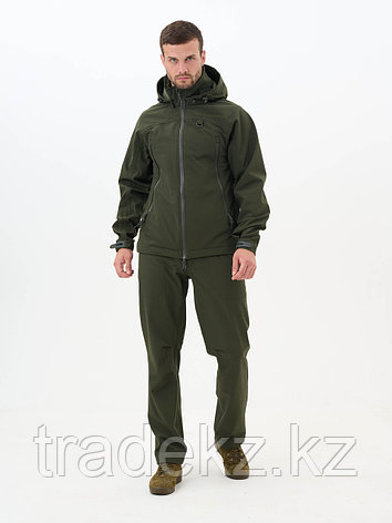 Костюм для охоты и рыбалки TRITON Pro (ТРИТОН ПРО) -5°C (ткань soft shell/хаки), размер 52-54, фото 2