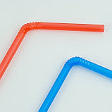 Трубочки для холодных напитков, 24 см, разные цвета, фото 5