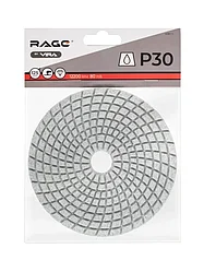 Шлифовальный круг Vira Rage Р30 125 мм алмазный гибкий мокрое шлифование