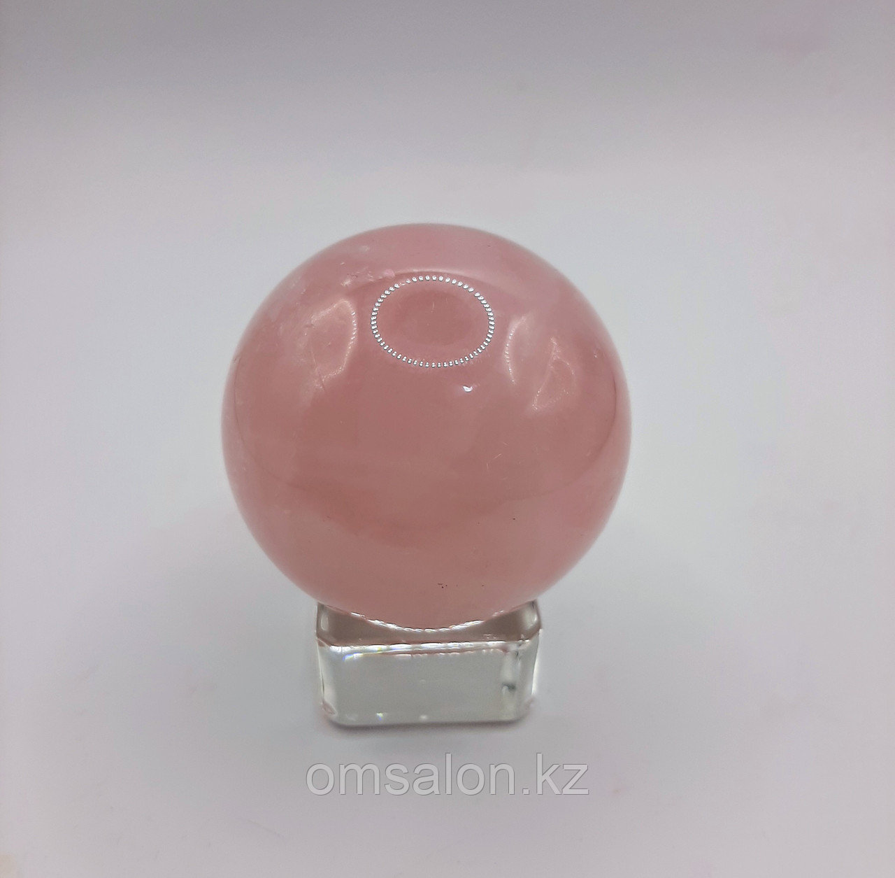 Шар из мадагаскарского розового кварца, 45мм