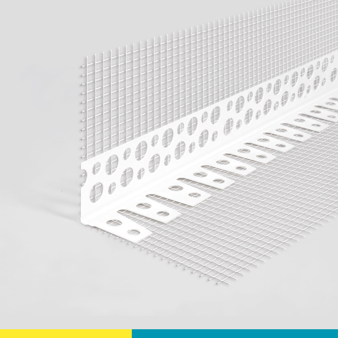 Купить арочный уголок ПВХ с армирующей сеткой Profigips, 100х150х3000 мм