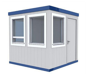 Пост охраны из сэндвич-панелей