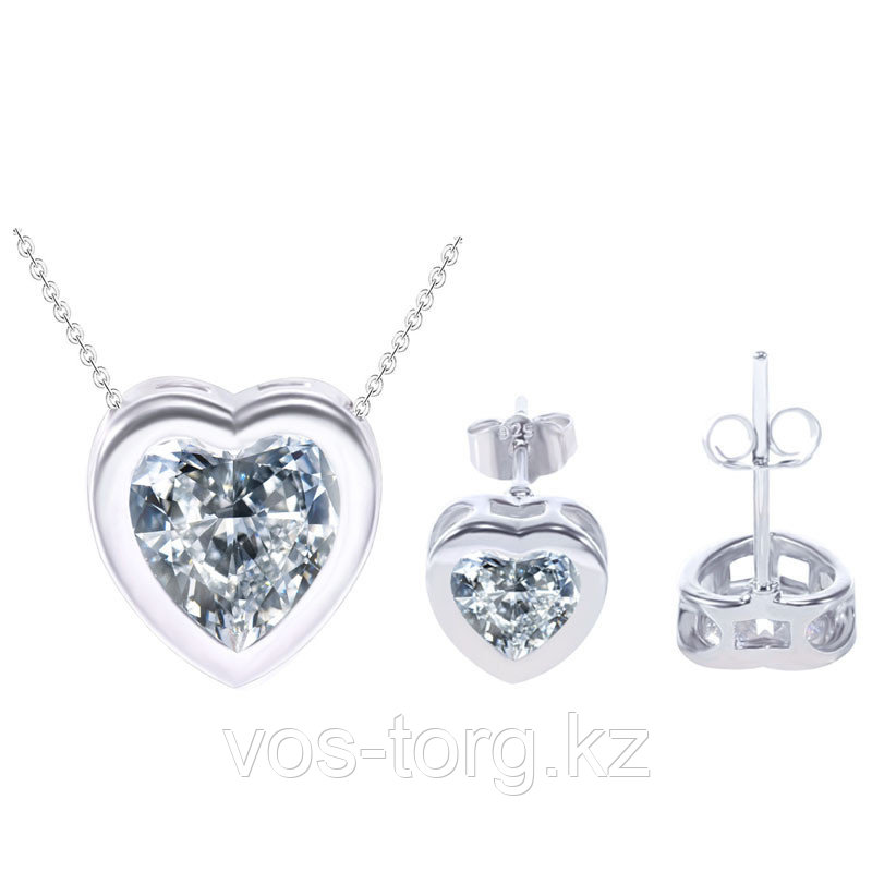 Комплект украшений "Crystal Hearts"