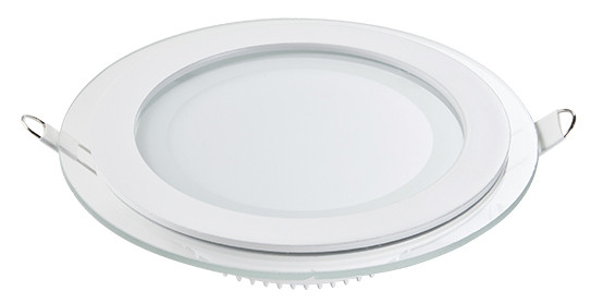 Свет-к DL LED GLASS ROUND PANEL 18W 6000K - фото 1 - id-p113874400