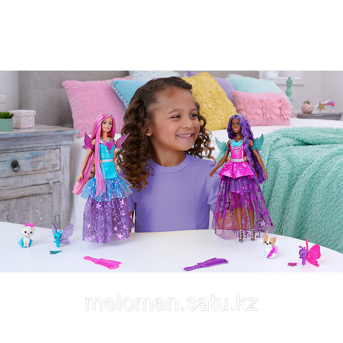 Barbie: Dreamtopia. Touch of Magic. Кукла Бруклин - фото 8 - id-p113870850