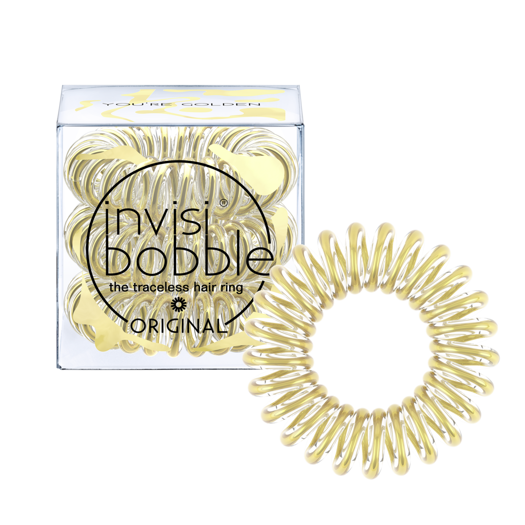 Резинки для волос: Invisibobble Time To Shine You're Golden - фото 1 - id-p113818068